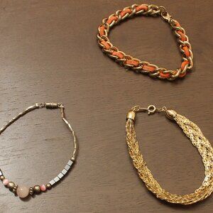 Three Vintage Bracelets Collectable Vintage Lot P3